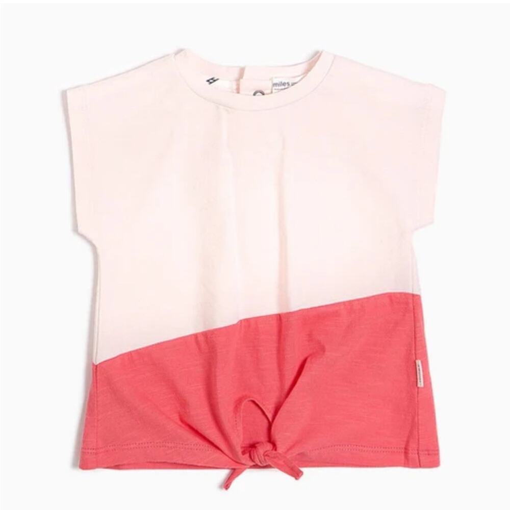 Miles the Label Kids Pink and Orange Top